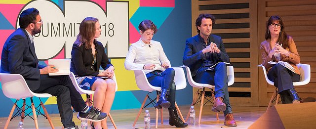 Designing for fairness panel at the ODI Summit 2018