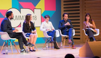 Designing for fairness panel at the ODI Summit 2018