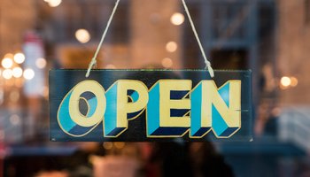 Open sign