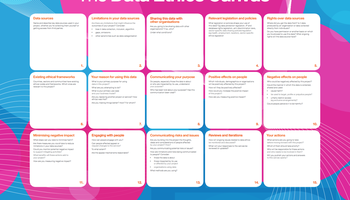 Data Ethics Canvas