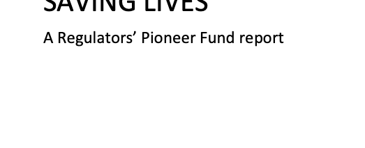 'Sharing data, saving lives' report cover