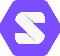 Solid logo square