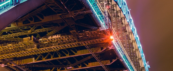 Bridge with sensor