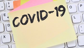 COVID-19 COVID Corona virus coronavirus disease ill illness health care message business concept
