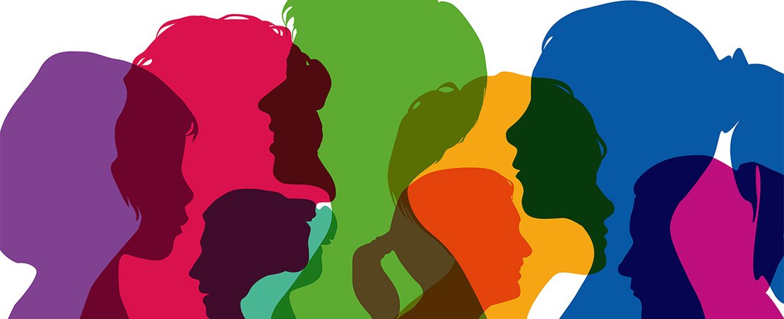 Silhouettes Profils Femme