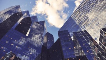 skyscrapers and sky