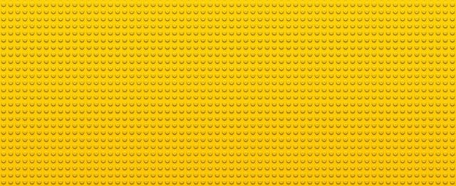 yellow lego board