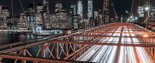 Bridge leading to city