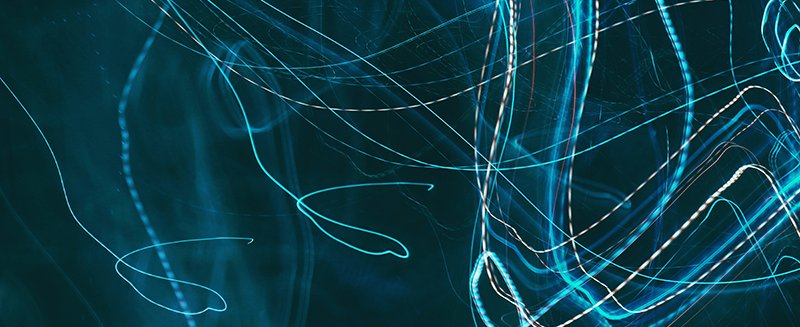 black neon lines, abstract image
