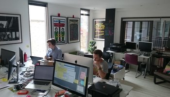 People working in an Office