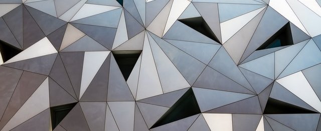 Minimalist, geometric wall at the Museo ABC in Madrid