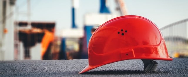 Red hard hat